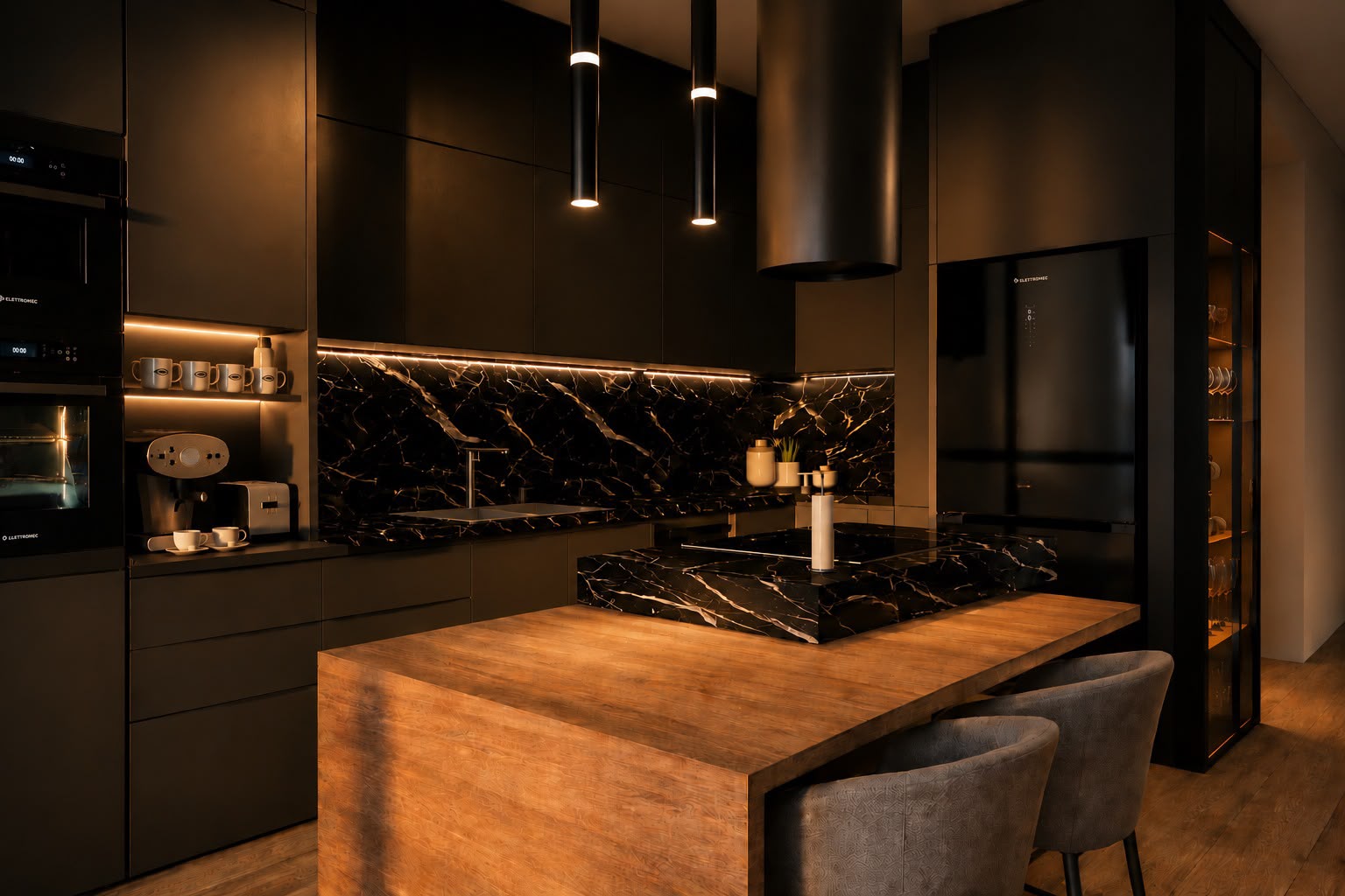 Cocina — Edificio residencial Sense